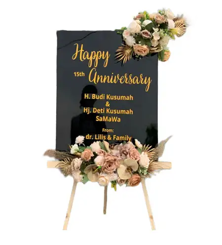 Papan Bunga Akrilik Balida